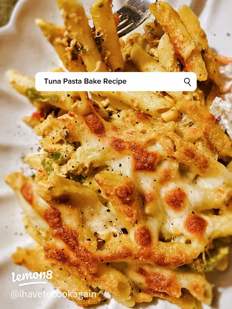 Tuna Pasta Bake Recipe ✨'s images(0)