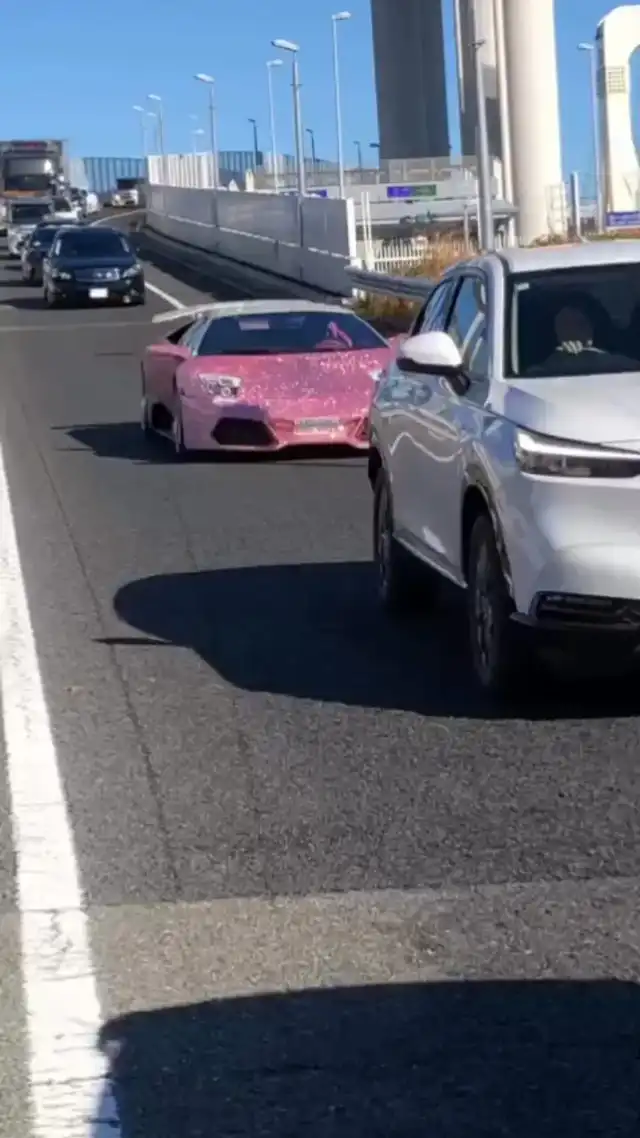 Pink Lamborghini
